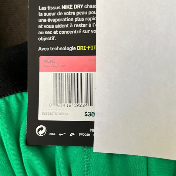 SOLD NWT Mens Nike Dri-Fit Large basketball running athletic training shorts - Picture 12 of 12